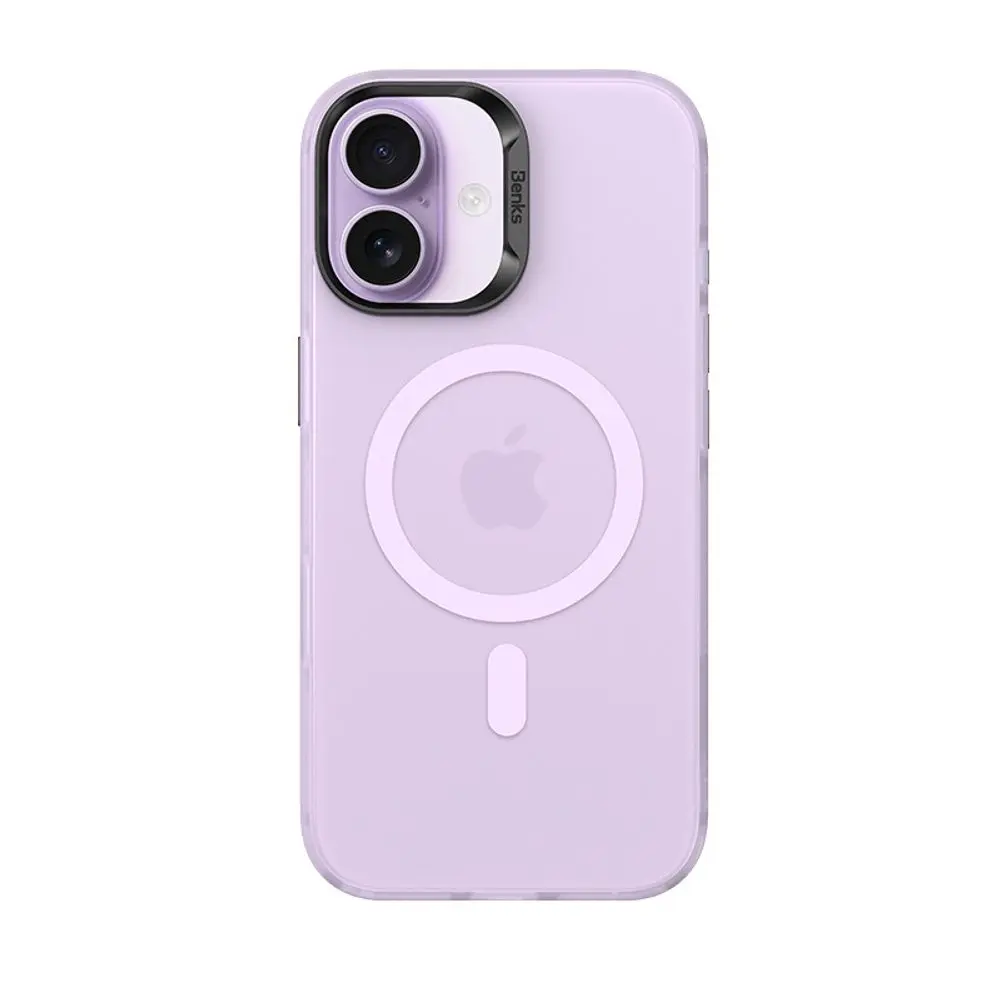 Benks Magnetic Lucid Armor obal, iPhone 17, fialový