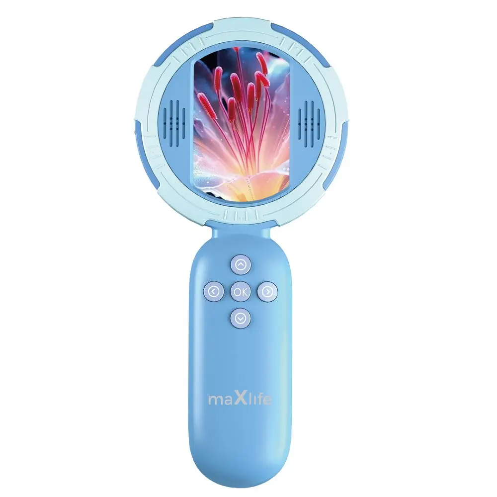 Maxlife MXDM-100 Digitální mikroskop, modrý