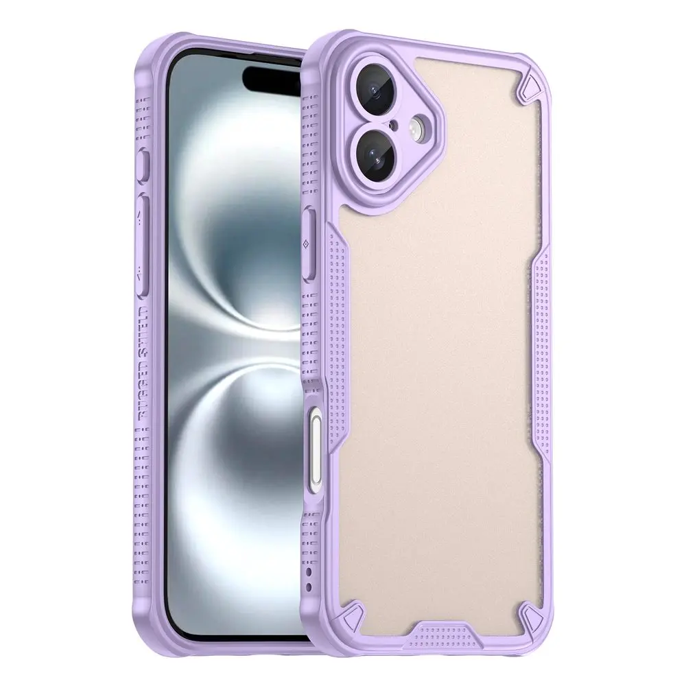 ArmorShield Hybrid Case, iPhone 16 Plus, fialový