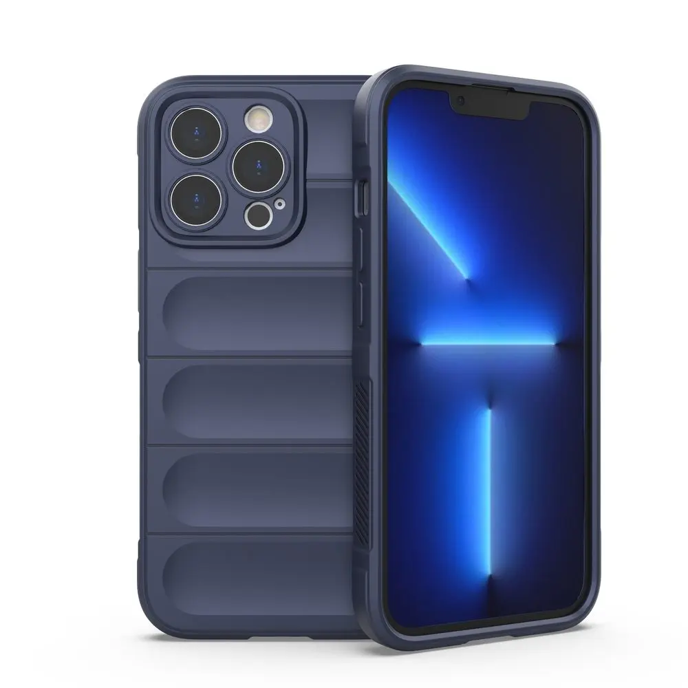 Magic Shield obal, iPhone 13 Pro, tmavě modrý