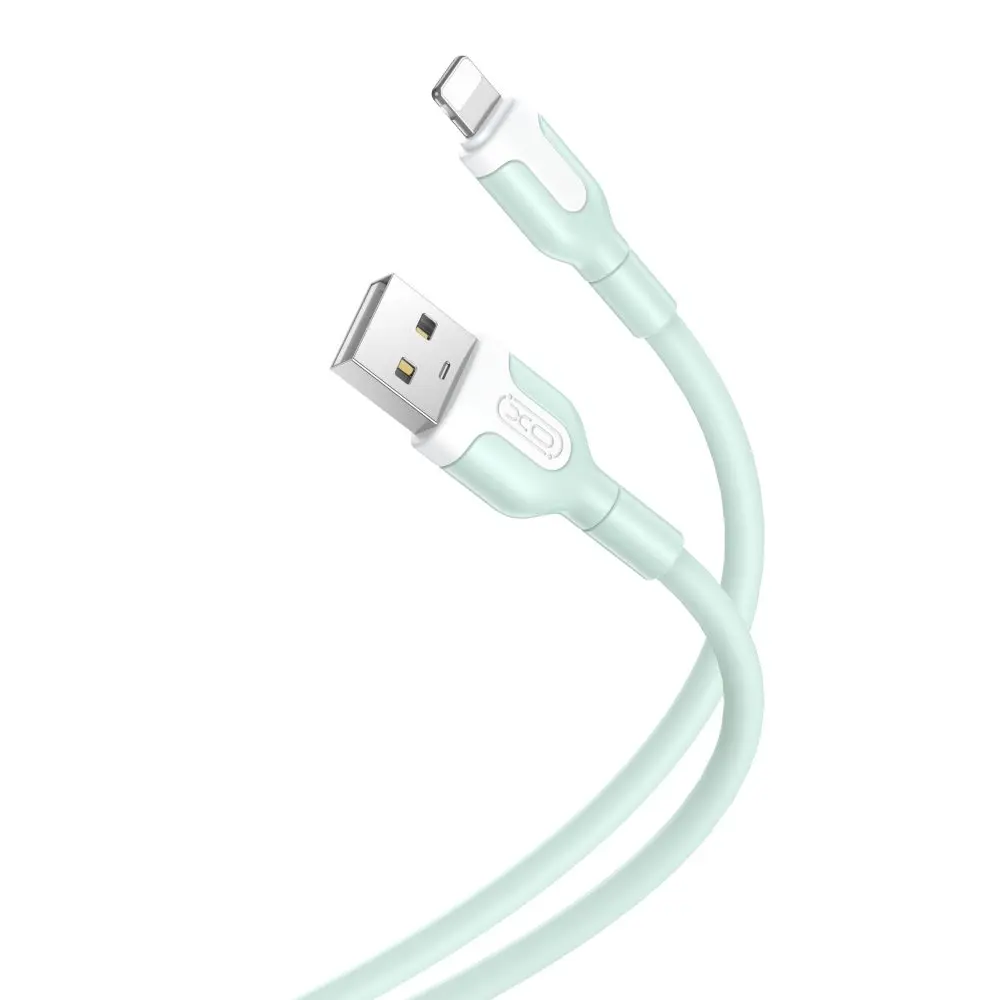 XO kabel NB212 USB - Lightning, 1 m, zelený