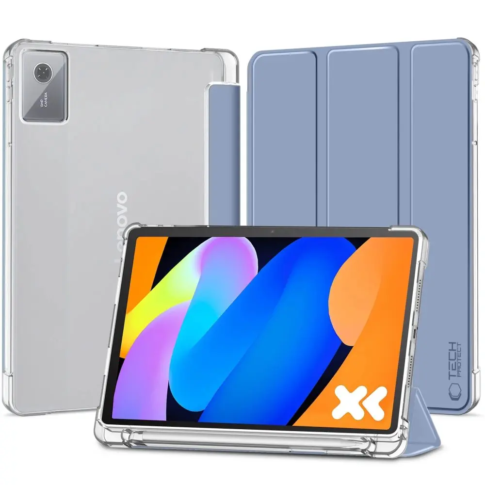 Pouzdro Tech-Protect SC Pen Hybrid Lenovo Idea Tab 11.0 TB-336, světle modré