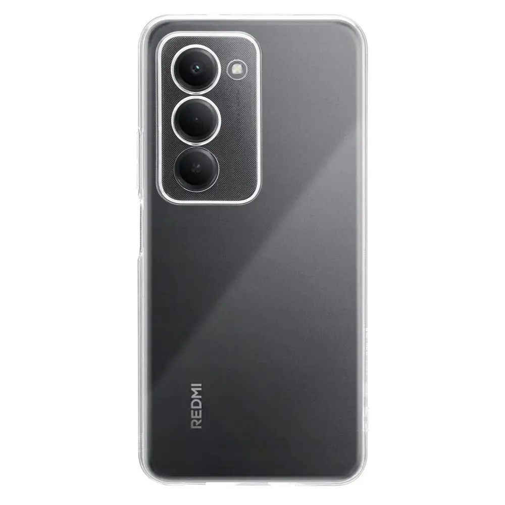 Tactical TPU obal pro Xiaomi Redmi 15 4G / 5G, průhledný