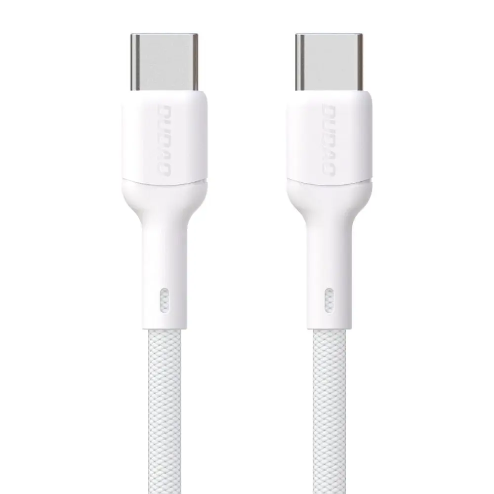 Dudao L9C kabel USB-C – USB-C, 65W, 1 m, bílý