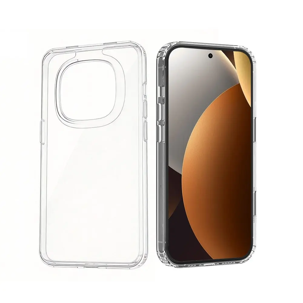 Clear obal, Xiaomi Redmi Note 15 Pro Plus 5G, průhledný