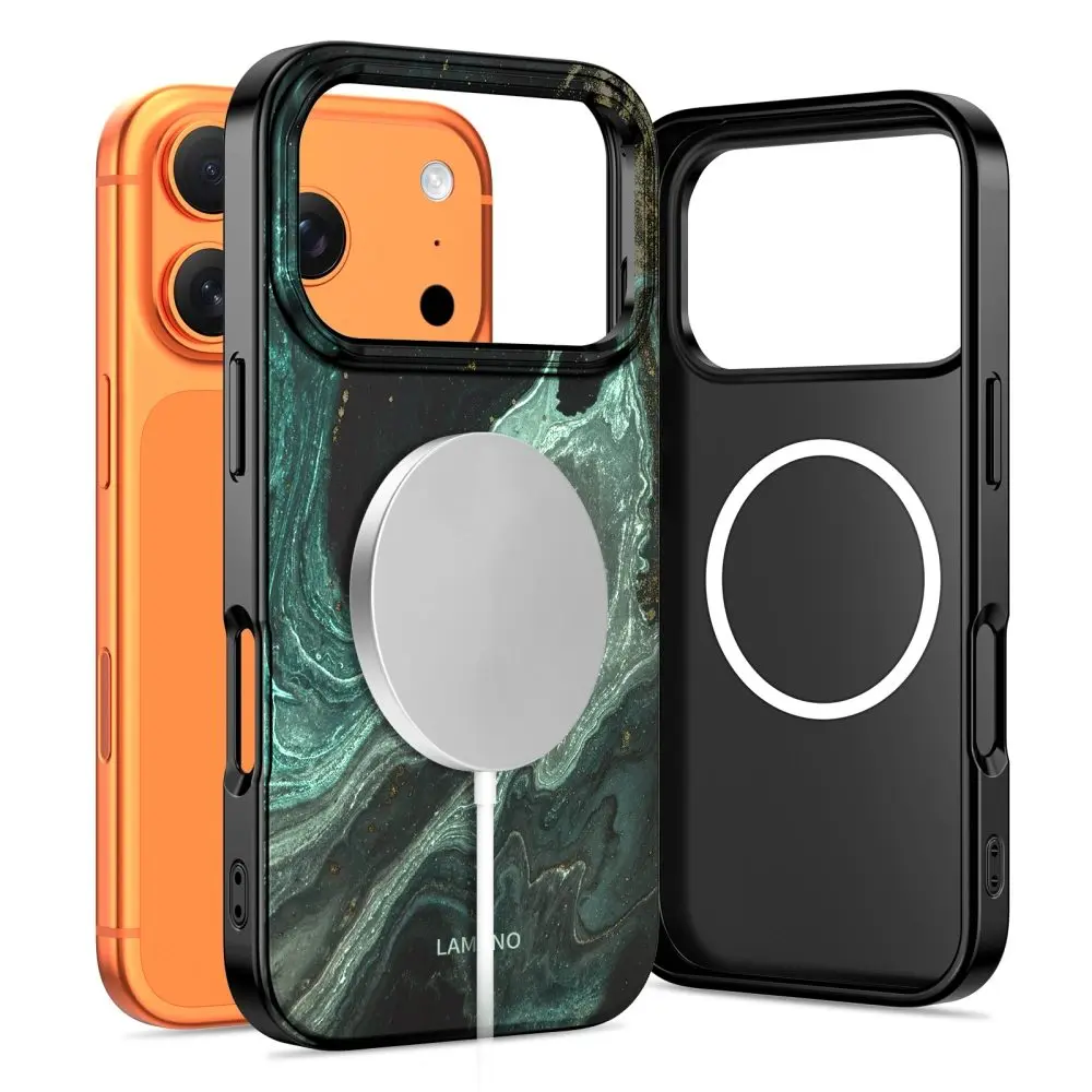 Tech-Protect Lamano MagSafe obal, iPhone 17 Pro, verde aura