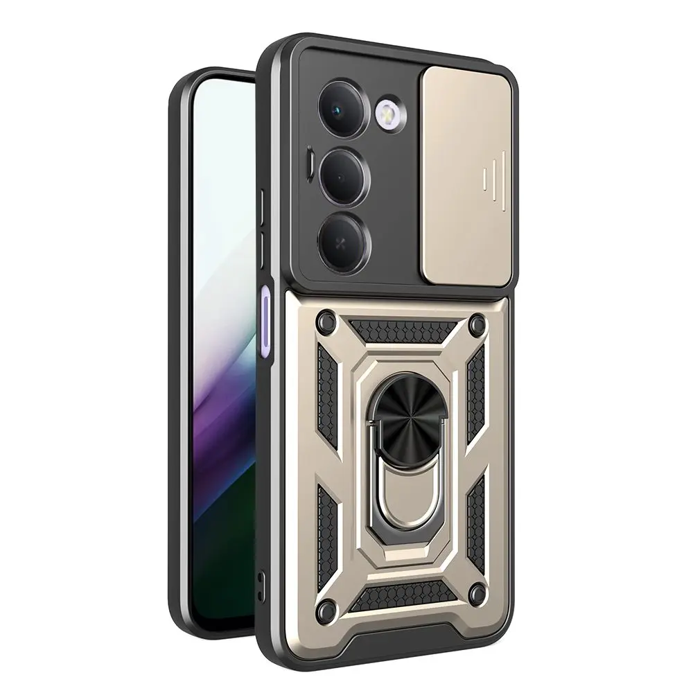 Techsuit CamShield, Xiaomi Redmi 15 4G / 5G, zlatý