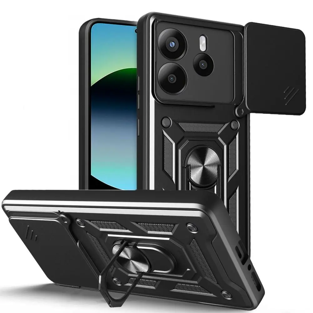 Tech-Protect CamShield Pro Xiaomi Redmi Note 14 5G, černý