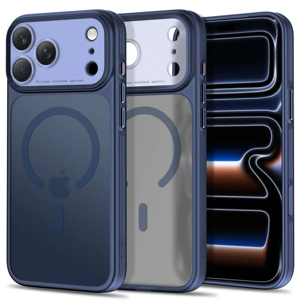 Tech-Protect MagPrime MagSafe CC, iPhone 17 Pro / 18 Pro, tmavě modrý