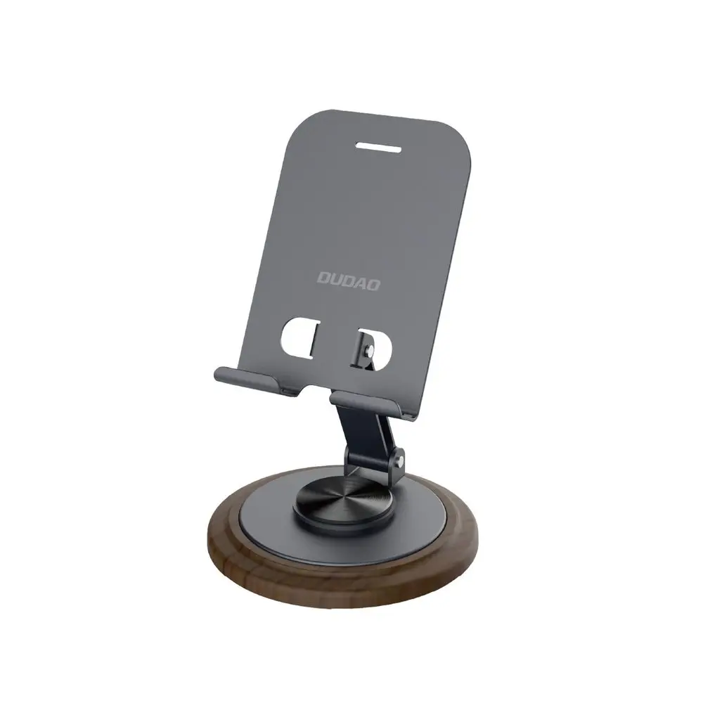 Dudao F17M 360° kovový stojan na telefon, šedý