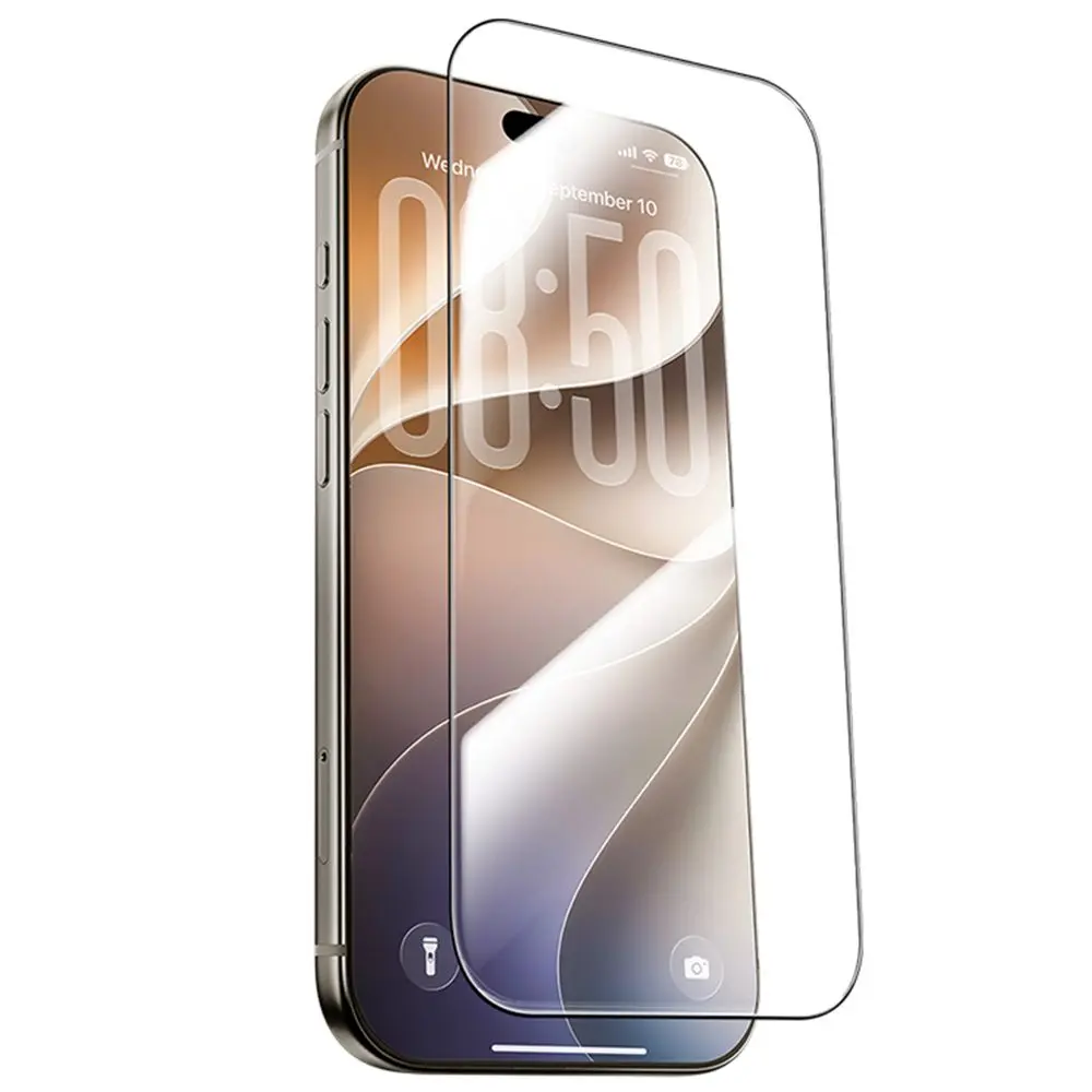 Benks Tvrzené sklo Ultra Shield HD, iPhone 17 Pro / 18 Pro, černé