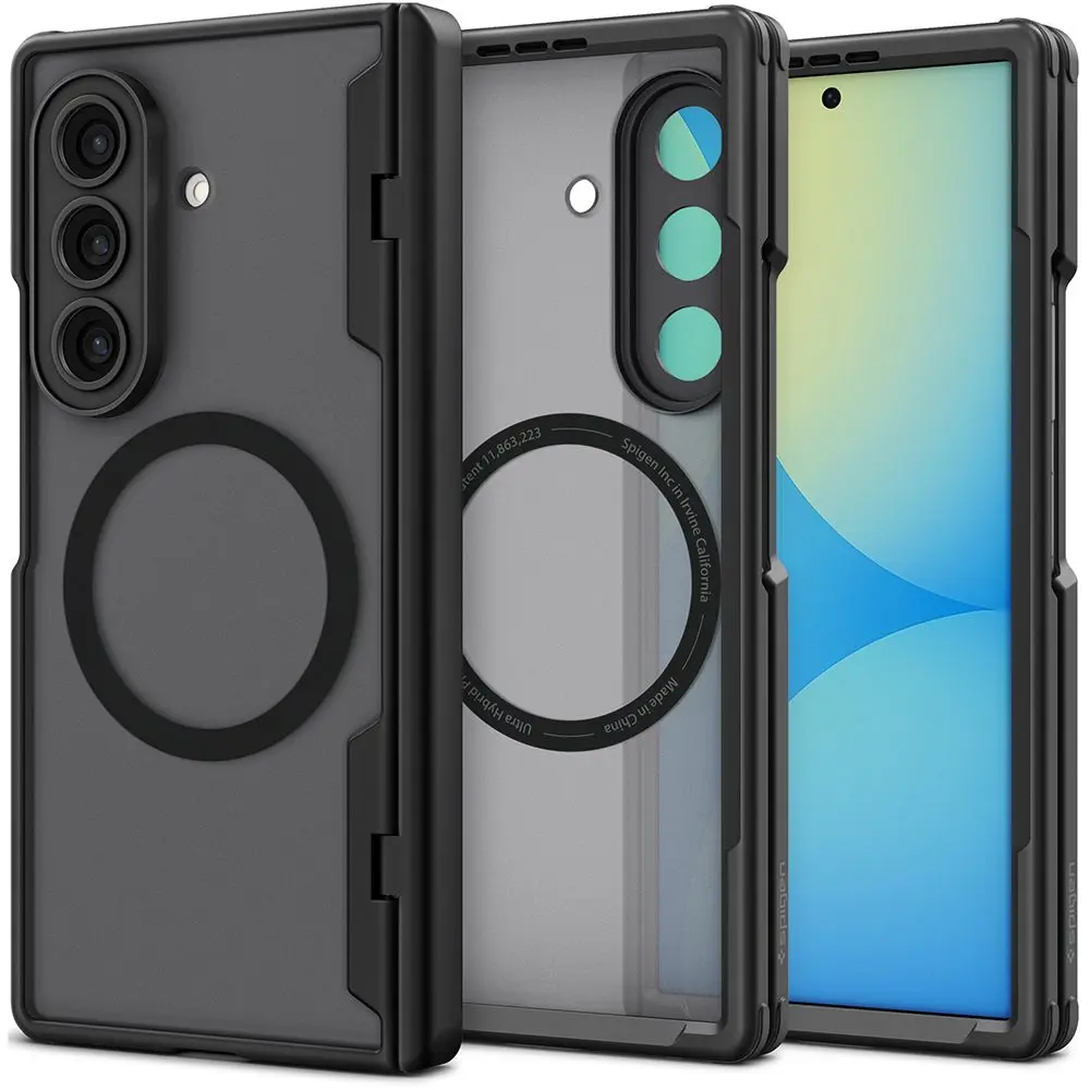 Spigen Ultra Hybrid Mag s MagSafe, Samsung Galaxy Z Fold 8 Ultra, frost black