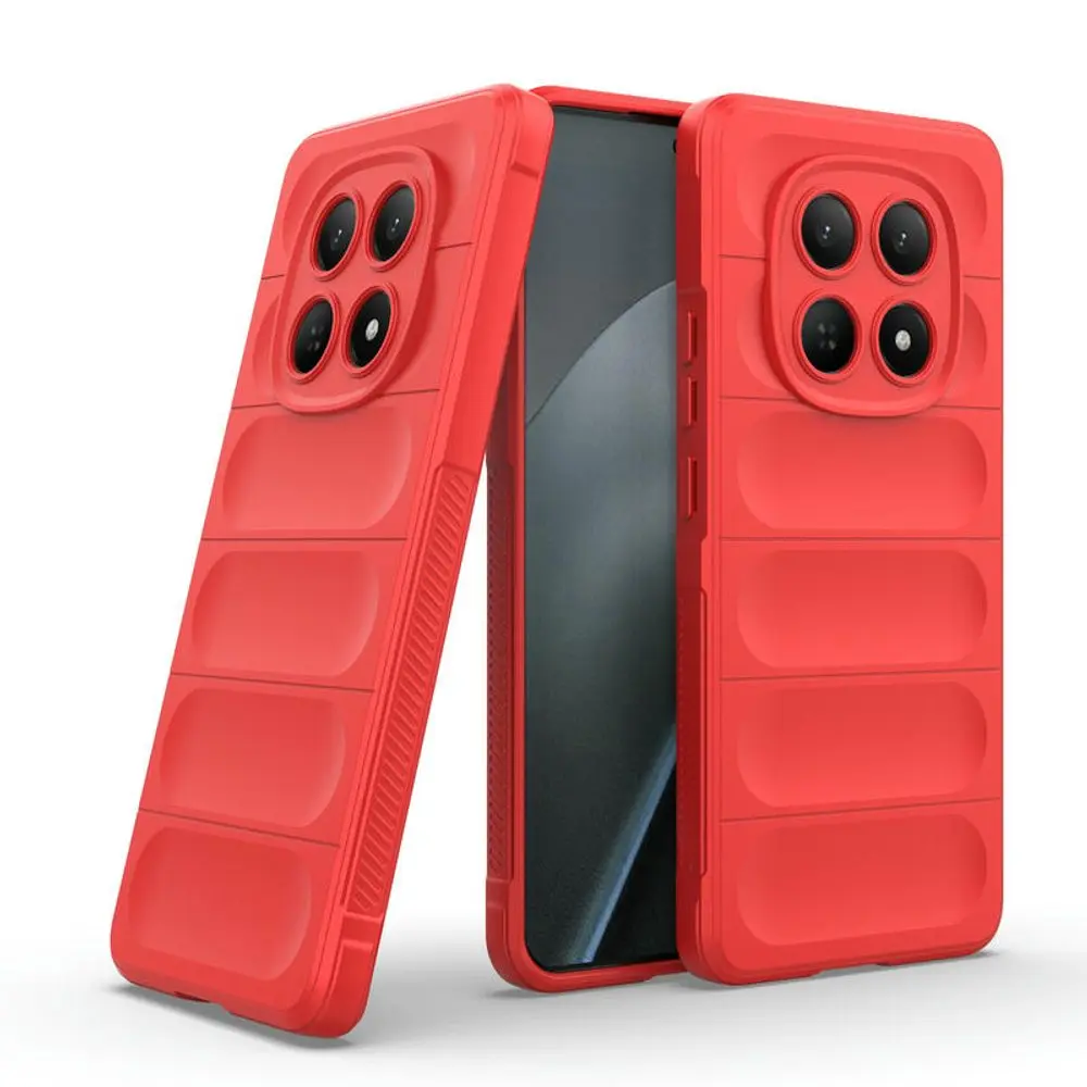 Wency Magic Shield obal, Xiaomi Redmi Note 15 4G, červený