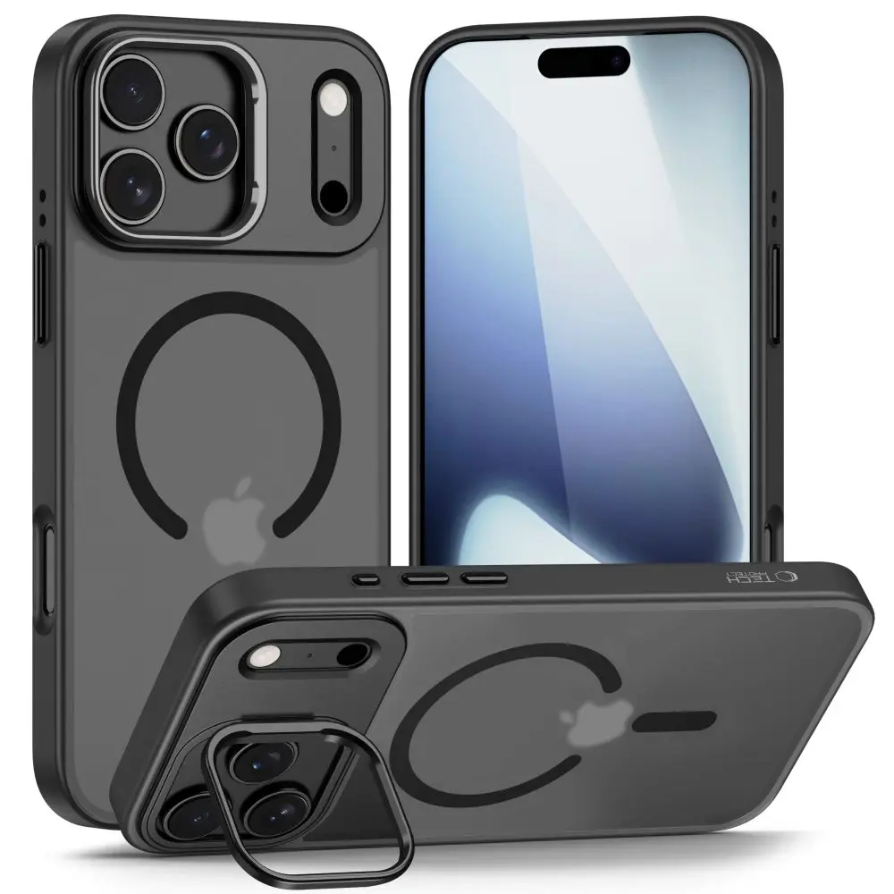 Tech-Protect MagStand MagSafe, iPhone 17 Pro Max, černý matný