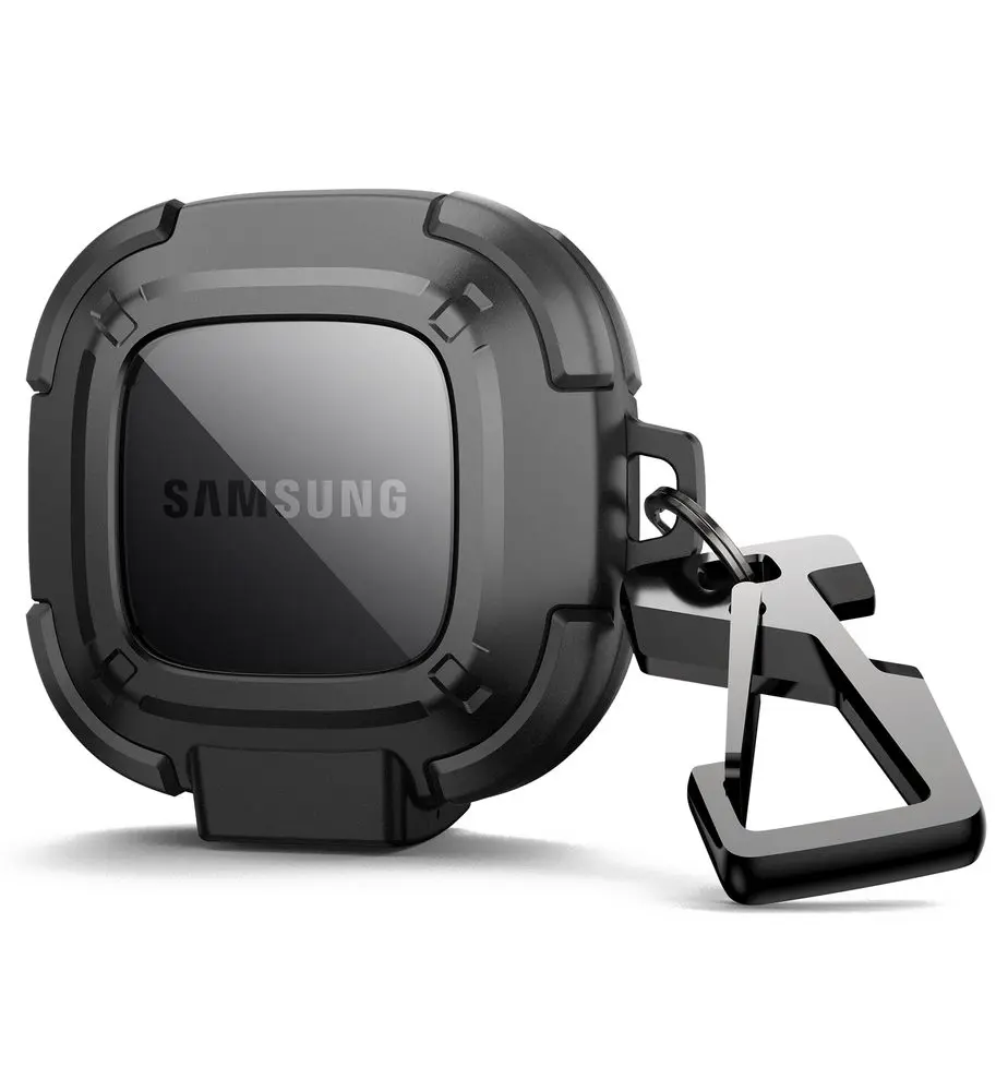 Dexnor odolné pouzdro, Samsung Galaxy Buds FE (2023) / Buds 2 Pro (2022) / Buds 2 (2021) / BudsPro (2021) / BudsLive (2020), černé