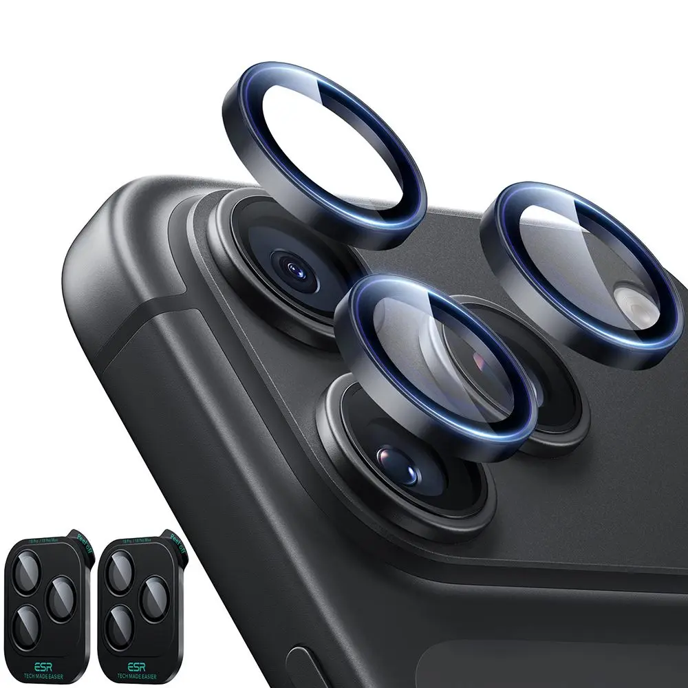 ESR - Armorite Camera Lens Protectors ochranná skla na fotoaparát 2 ks pro iPhone 18 Pro / iPhone 18 Pro Max - černá