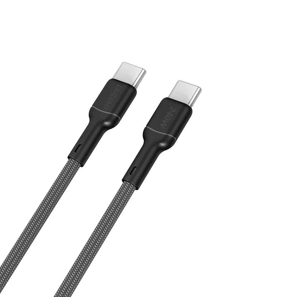 Dudao L9C Max kabel USB-C - USB-C, 240W PD, 2m, černý