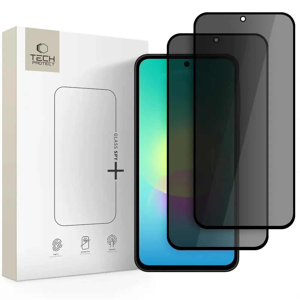 Tech-Protect Tvrzené sklo Privacy, Samsung Galaxy A27 5G, 2 kusy