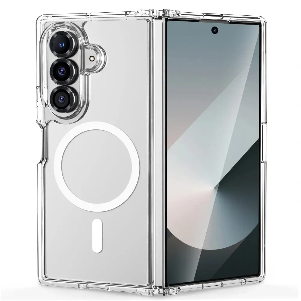 Tech-Protect Flexair Hybrid s MagSafe, Samsung Galaxy Z Fold 8 Ultra, průhledný