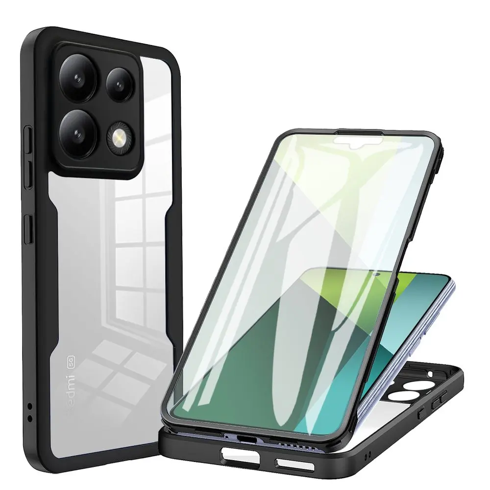 JP Defense colorful obal, Xiaomi Redmi Note 13 Pro 5G, černý
