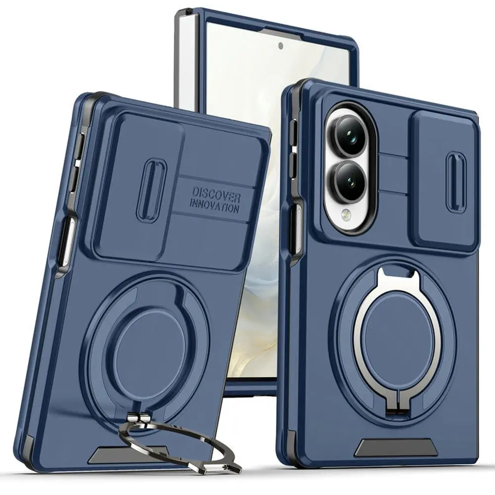 Camslide Stand obal, Samsung Galaxy Z Fold 8, modrý