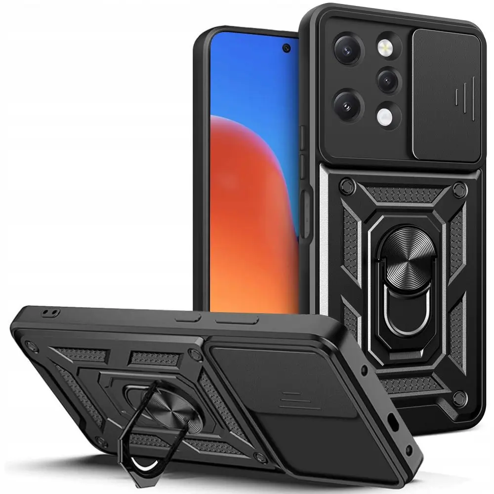 Techsuit Kryt CamShield Series pro Xiaomi Redmi 12 4G / 12 5G – černý