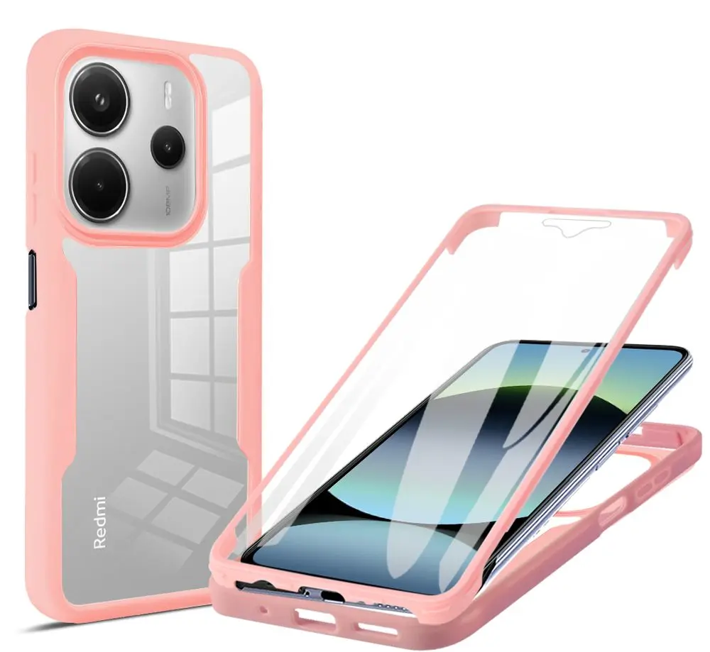 JP Defense colorful obal, Xiaomi Redmi Note 14 5G, růžový