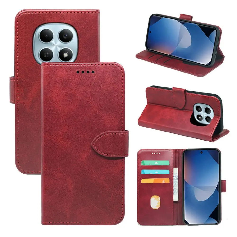 Magnet Case, Xiaomi Redmi Note 15 5G, červený