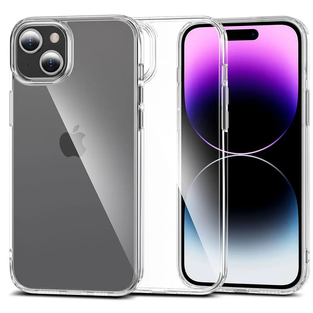 Tech-Protect Flexair Hybrid, iPhone 15, průhledný