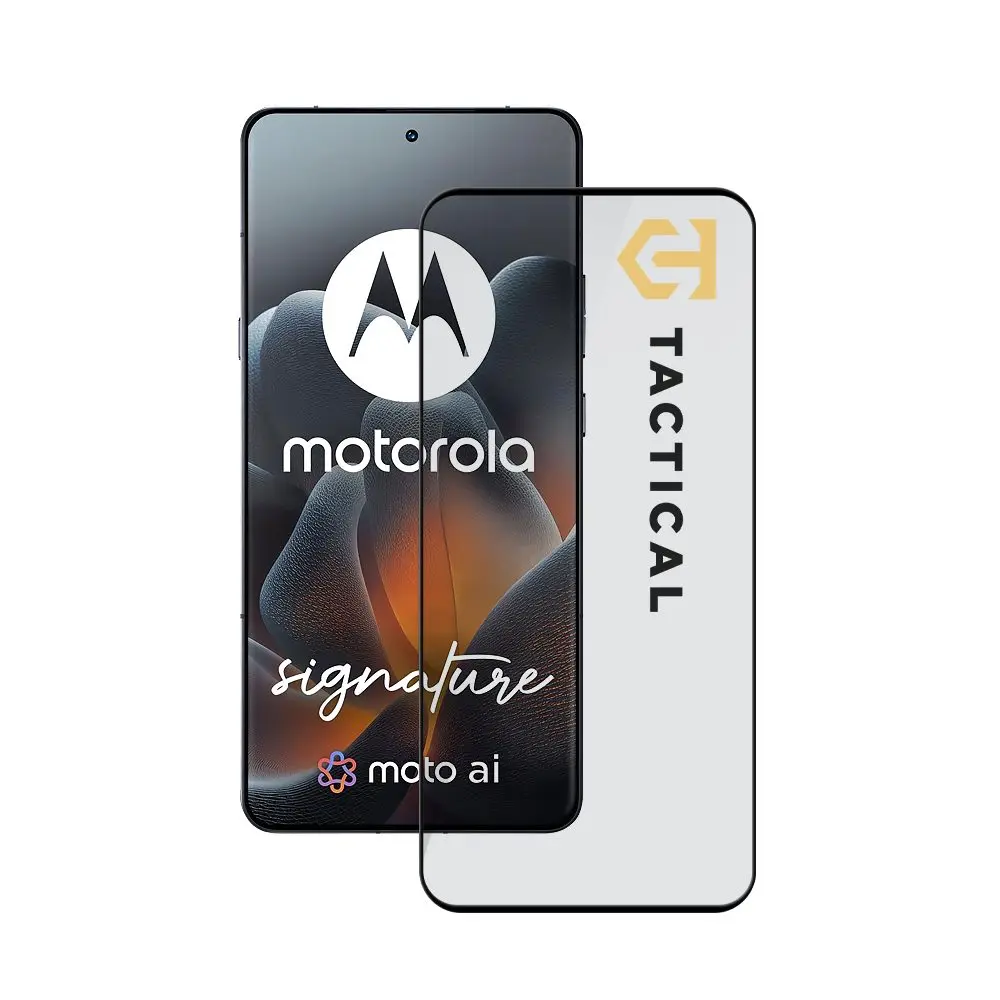 Tactical Glass Shield 5D sklo pro Motorola Signature Black 57983130006