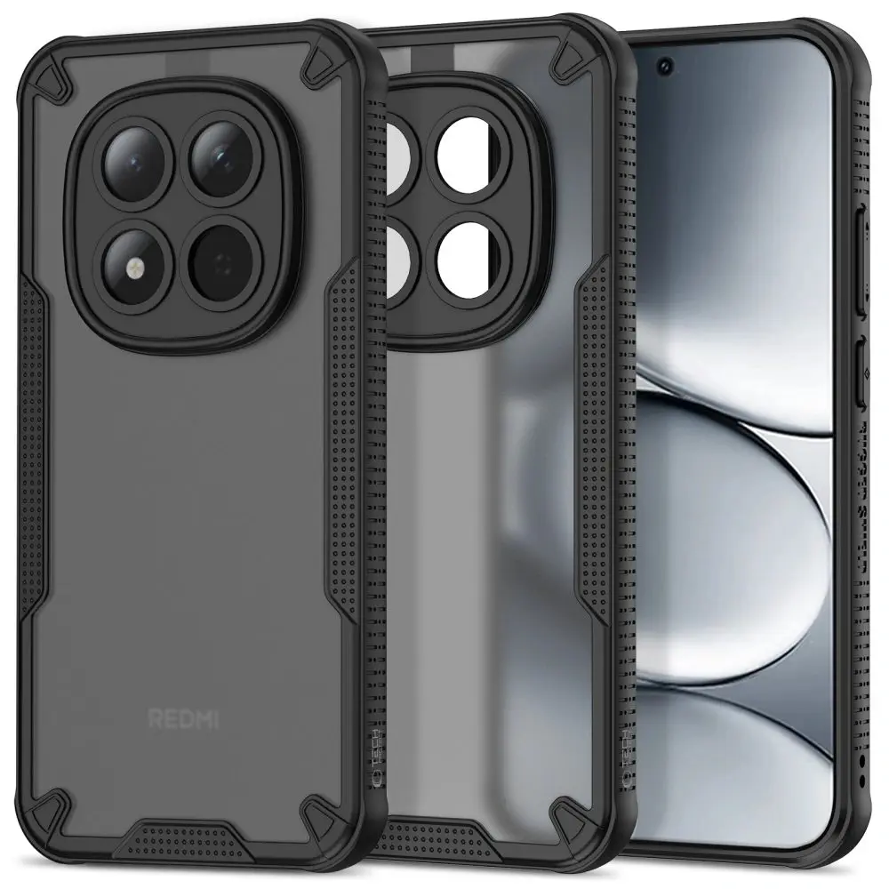Tech-Protect Rugged Shield, Xiaomi Redmi Note 15 Pro 5G, matná černá
