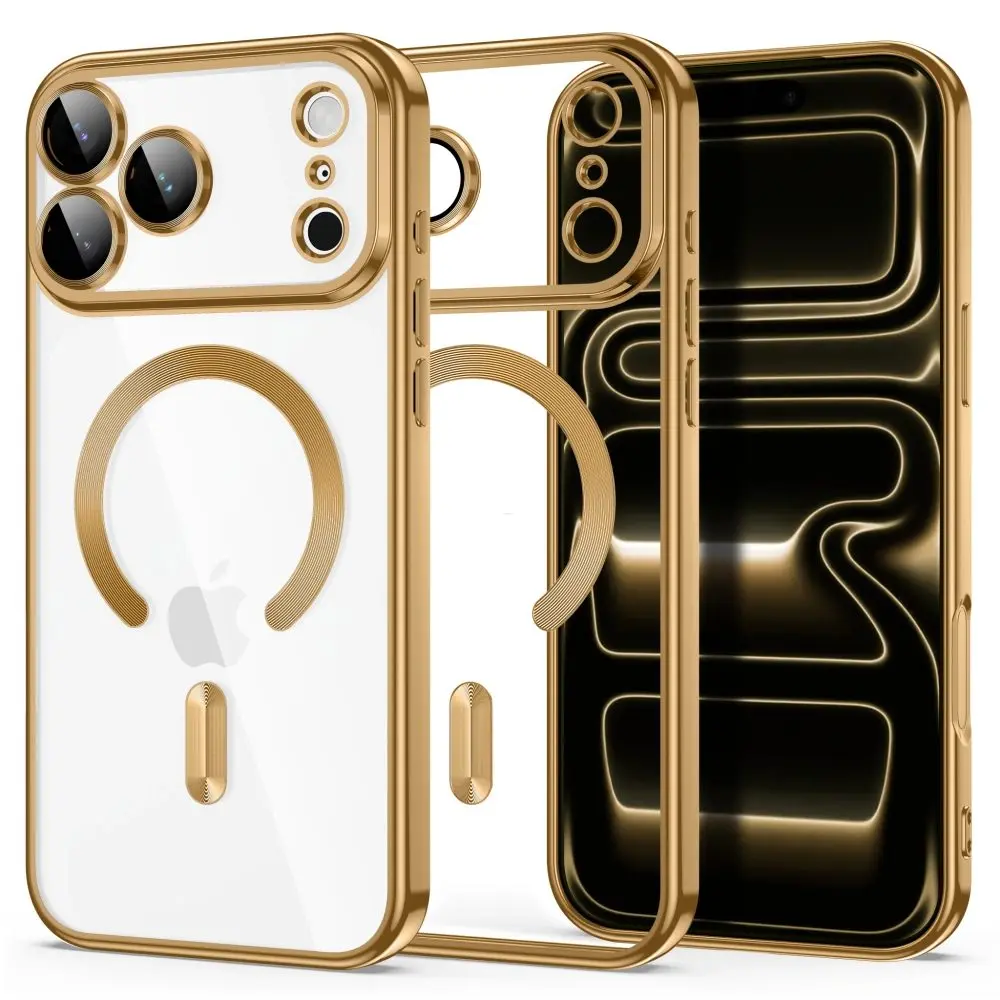 Tech-Protect MagFlex MagSafe iPhone 17 Pro / 18 Pro, lesklá zlatá
