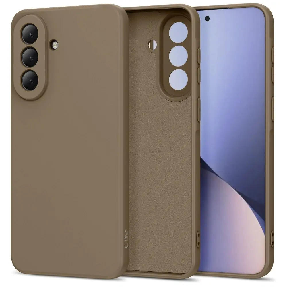Tech-Protect Icon obal, Samsung Galaxy A57 5G, hnědý