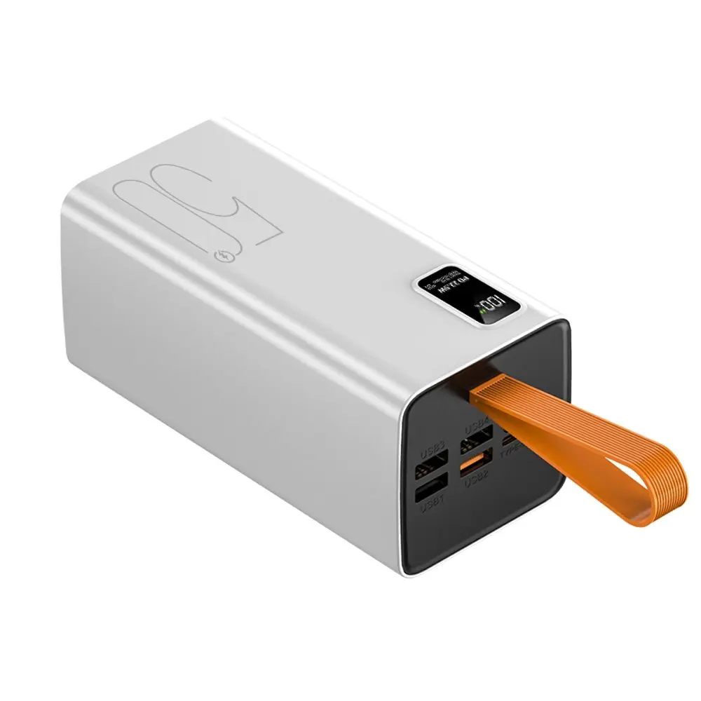 Powerbanka 50000mAh, PD 22,5W, QC3.0, bílá