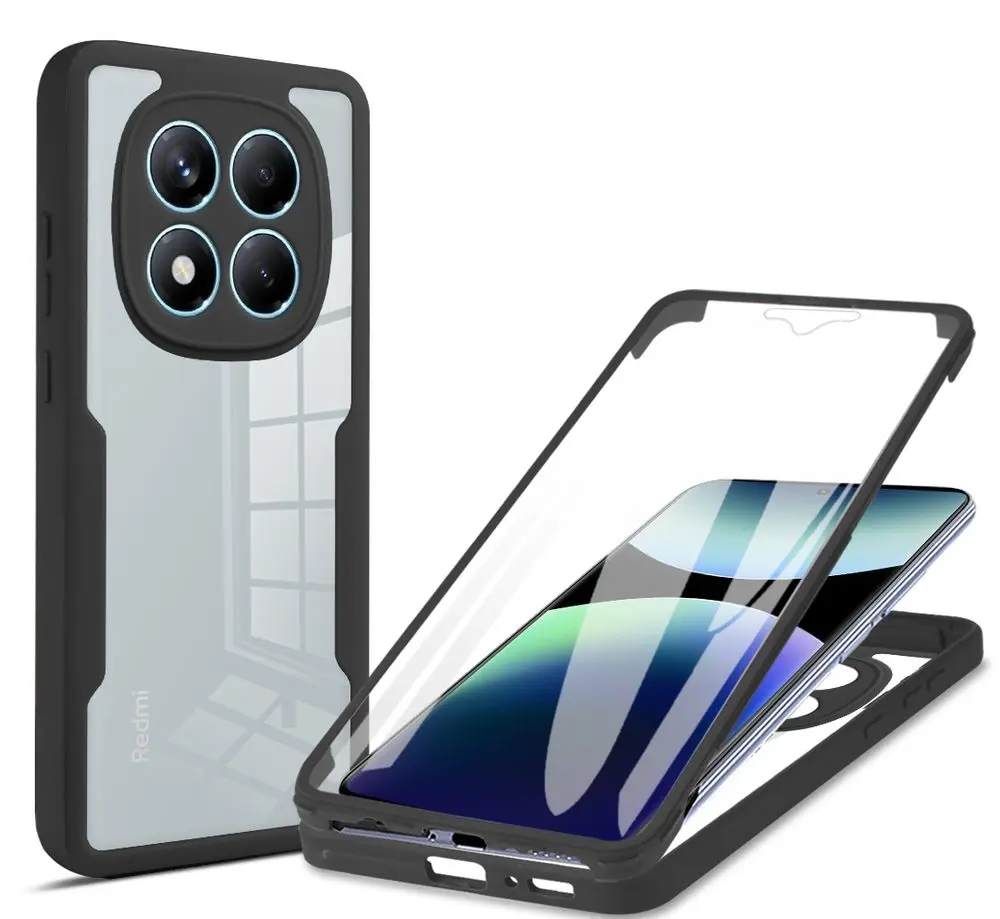 JP Defense colorful obal, Xiaomi Redmi Note 14 Pro Plus 5G, černý