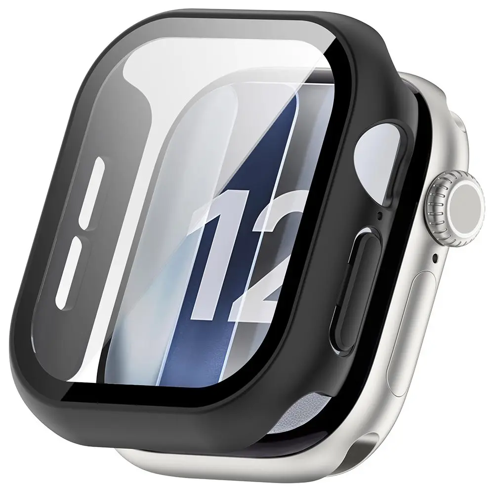 Techsuit Defense360 Pro+, Screen Protector, Apple Watch 12 46mm, černé