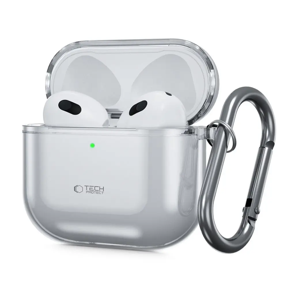Tech-Protect FlexAir pouzdro, Apple AirPods 4, šedé