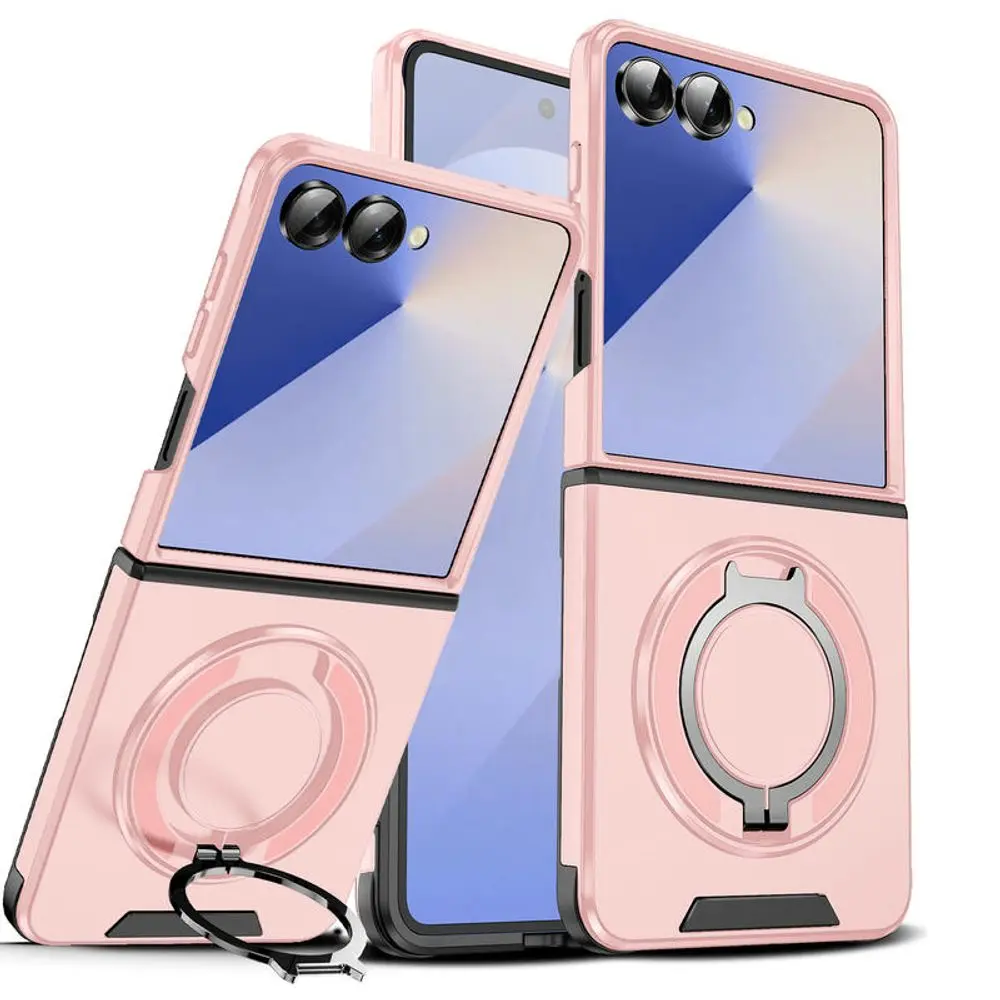 Camslide Stand obal, Samsung Galaxy Z Flip 7 / Z Flip 8, růžový