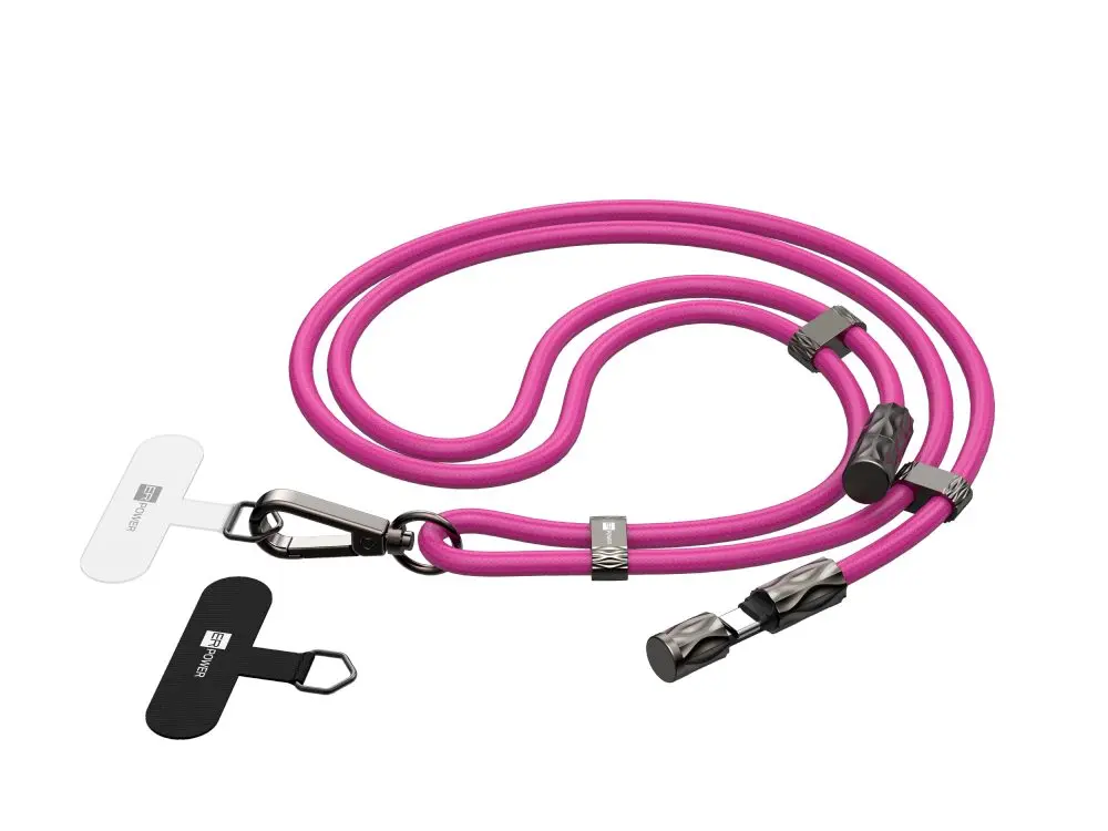 Snake Lanyard Pink