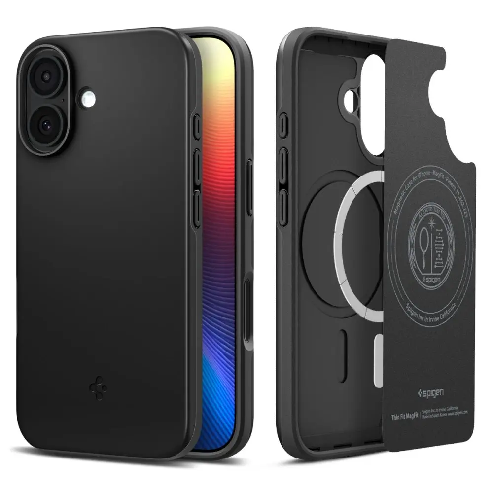 Spigen Thin Fit MagSafe pro iPhone 17 černý