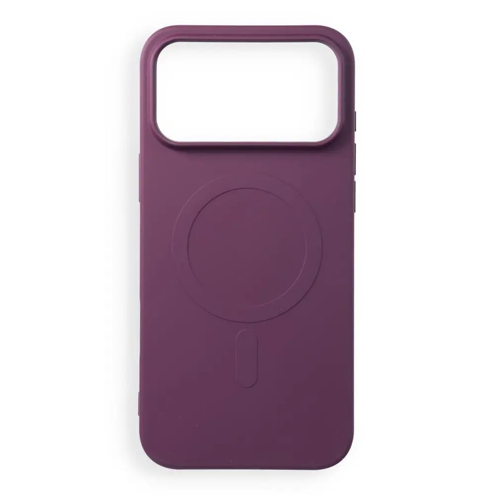 Obal Silicone Mag Cover, iPhone 17 Pro Max / 18 Pro Max, třešňový