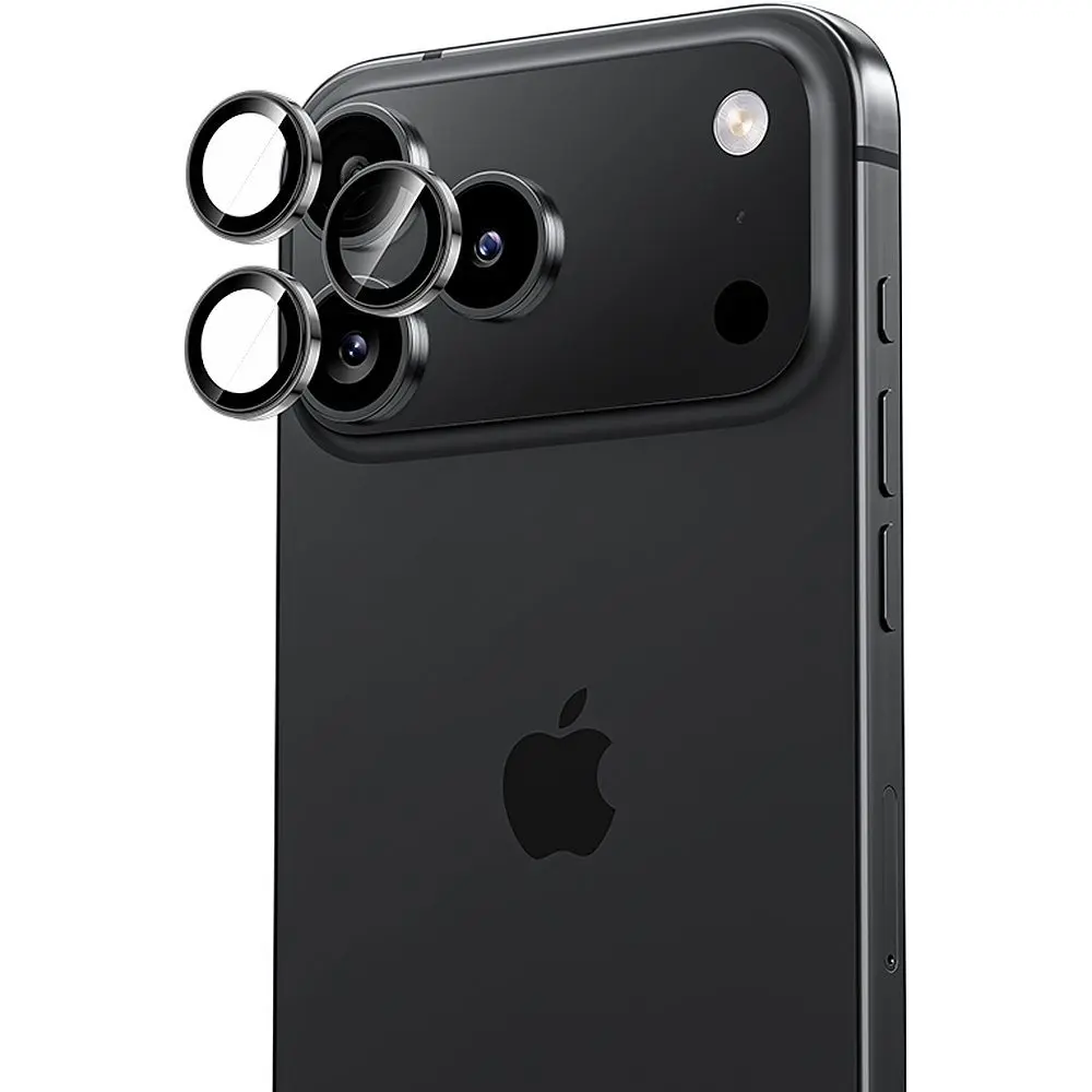 Benks DR Sapphire ochranné sklo na fotoaparát, iPhone 18 Pro / 18 Pro Max, černé