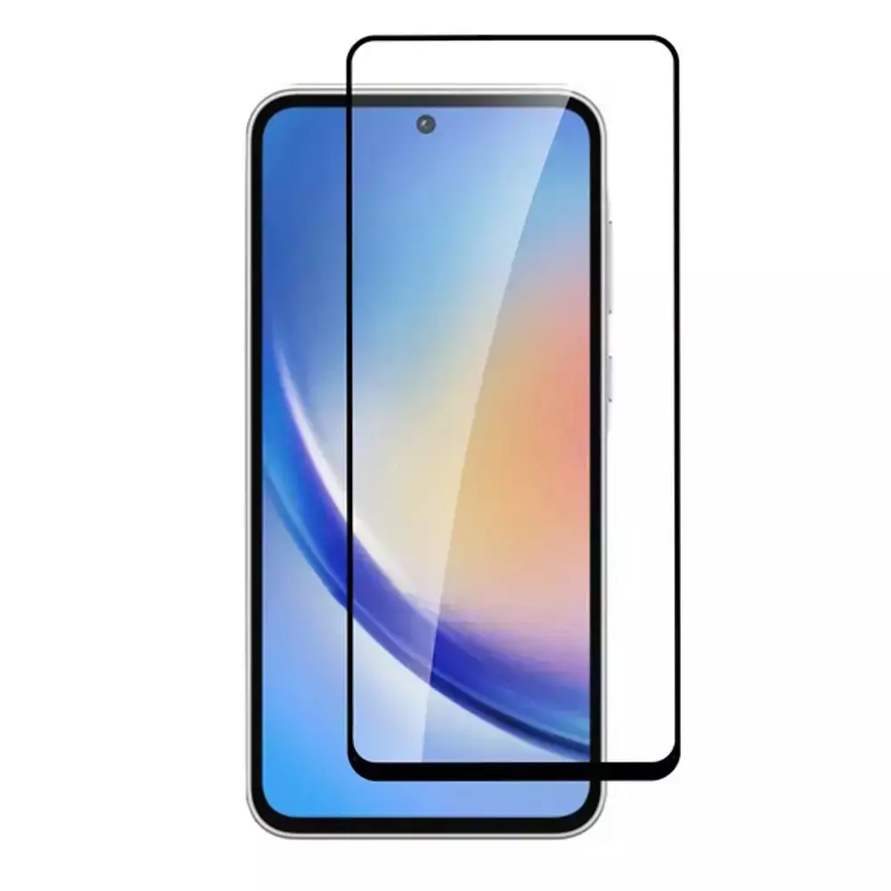 Samsung Galaxy A36 5G 5D Tvrzené sklo, černé