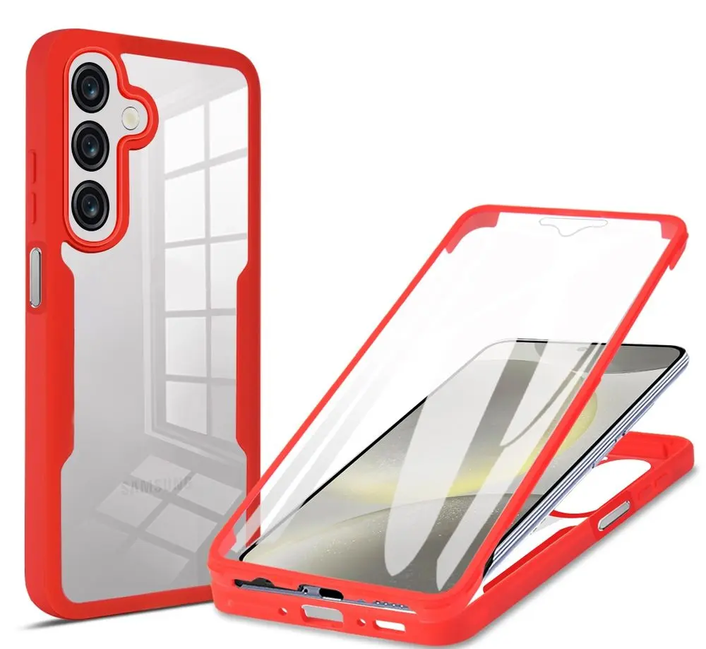 JP Defense colorful obal, Samsung Galaxy A26, červený