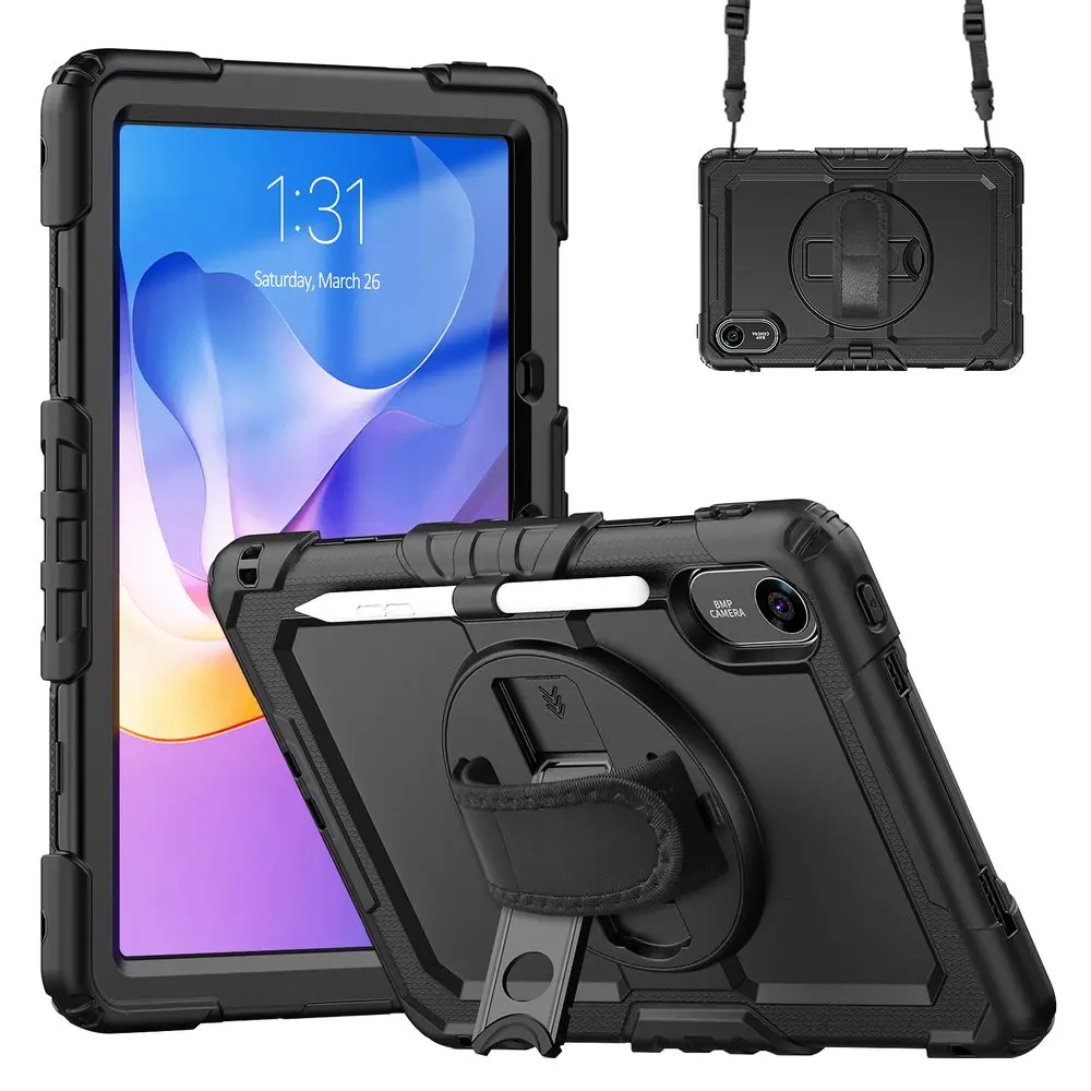 JP Solid360 obal na tablet, Xiaomi Redmi Pad 2 2025, černý