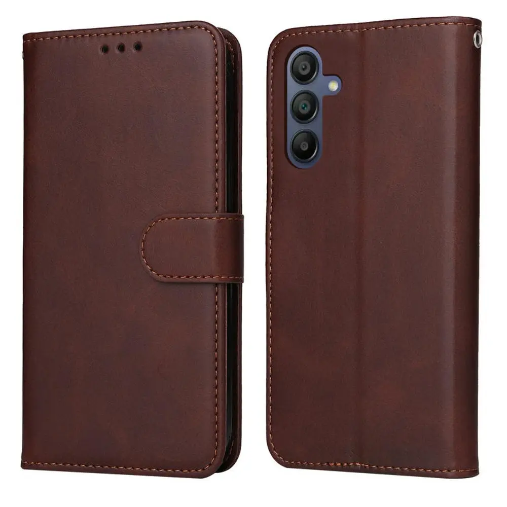 Magnet Case, Samsung Galaxy A18, hnědý