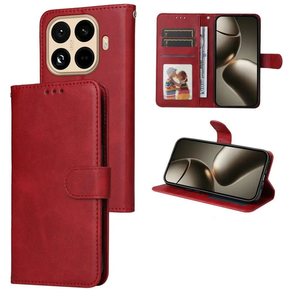 Magnet Case, Xiaomi 15T Pro, červený