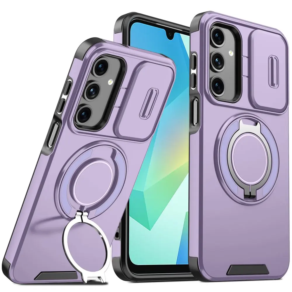 Camslide Stand obal, Samsung Galaxy A16, fialový