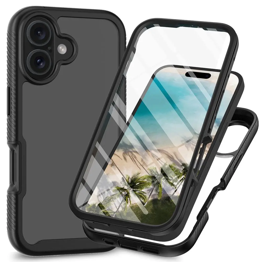 JP Defense360 obal, iPhone 16 Plus, černý