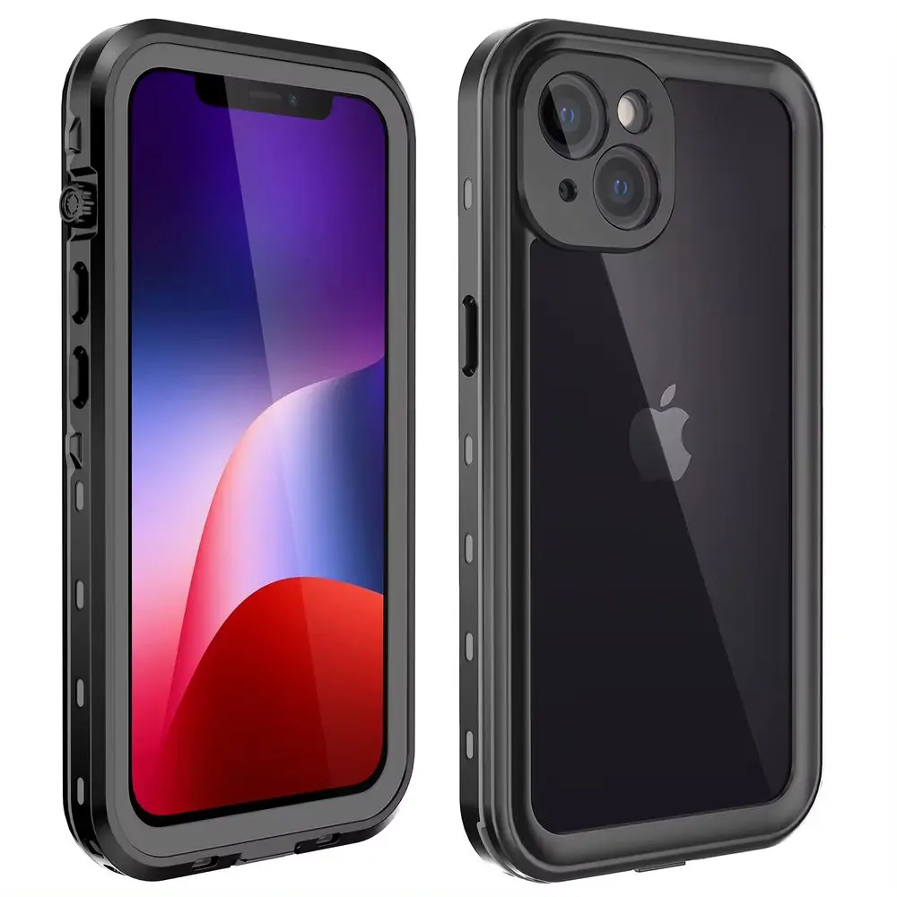 ShellBox IP68 obal, iPhone 13 černý